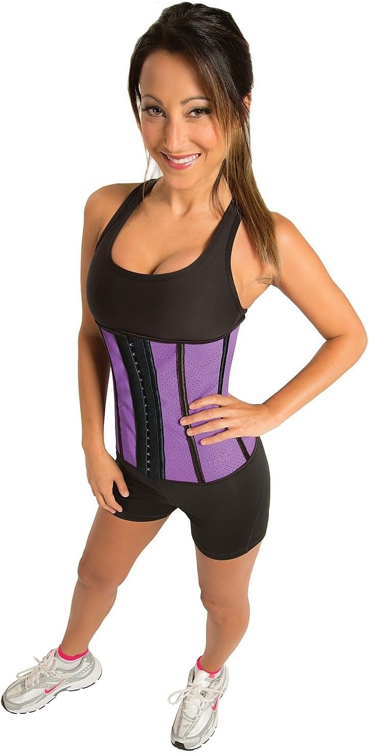image:imageGoFit Waist Away Trainer  Corset Trimmer Small Multicolored GFWAC