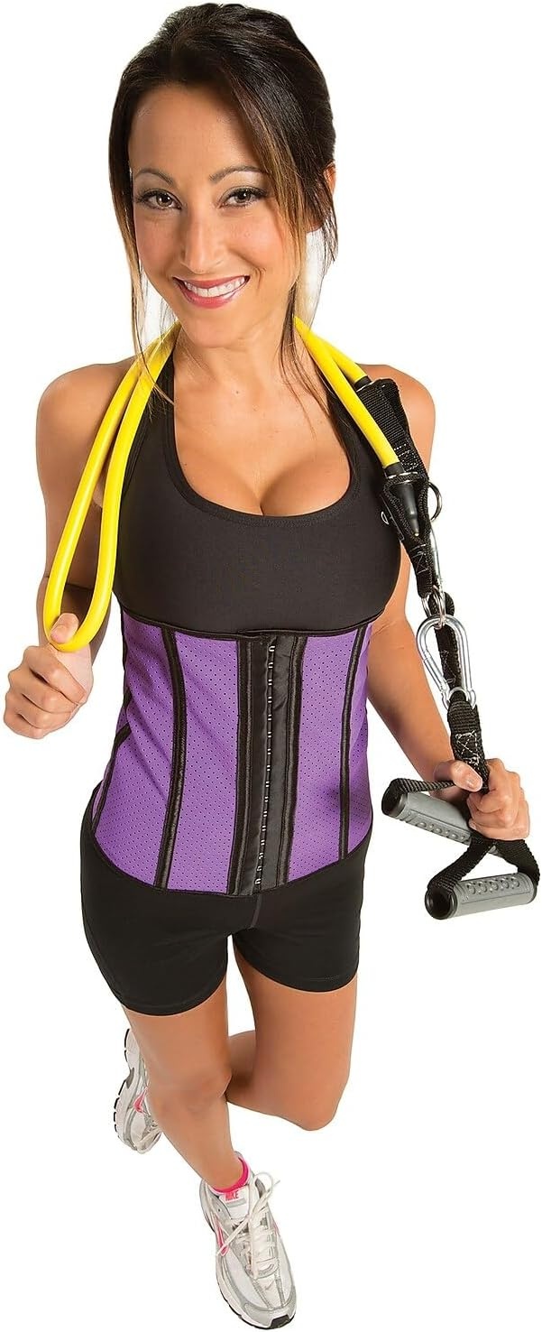 image:imageGoFit Waist Away Trainer  Corset Trimmer Small Multicolored GFWAC