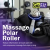 image:imageGoFit Polar Roller Cold Compression Therapy Massage Bar for Muscle Relief Recovery and Targeted Massage Blue 98 x 48 x 28 Inches98 x 48 x 28