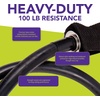 image:imageGoFit Resistance 100lbs Training Power Tubes  HeavyDuty Exercise Bands for Strength Stretching Home Workouts Yoga Pilates and Full Body Fitness Black