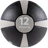 image:imageGoFit GFMB12 Medicine Ball 12 lbs Black and Gray