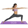 image:imageGoFit Printed Yoga Mat  Blue Purple and GreenPurple