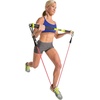 image:imageGoFit RAB ResistABar  Workout Resistance Band Bar for Home Gym Portable Exercise Equipment BlackGreen GFRAB