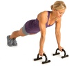 image:imagePortable Comfortable Push Up Bars  GoFit Workout Stands with Ergonamic Handles for Floor WorkoutsBlack