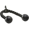 image:imageGoFit Tricep Rope Machine Attachment  Heavy Duty Nylon Tricep Pushdown Cable Rope with NonSlip Rubber End Cap Grips amp Solid Steel Clip Hardware for Cable Machines Home Gym amp Commercial Gym Black GFTROPE