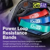 image:imageGoFit Power Loop Resistance Bands  Training PackMulticoloredOSPetraPower Loop